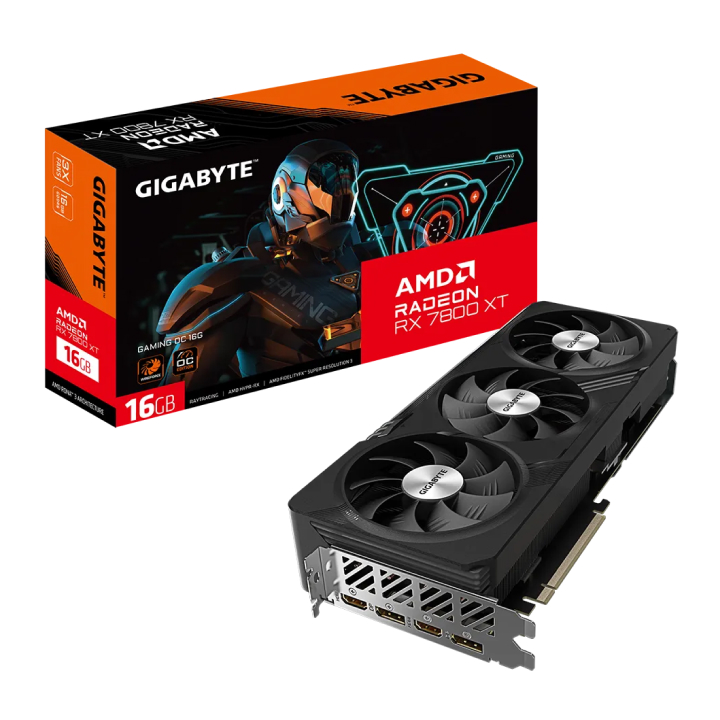 Card màn hình GIGABYTE Radeon™ RX 7800 XT GAMING OC 16G (R78XTGAMING OC-16GD)