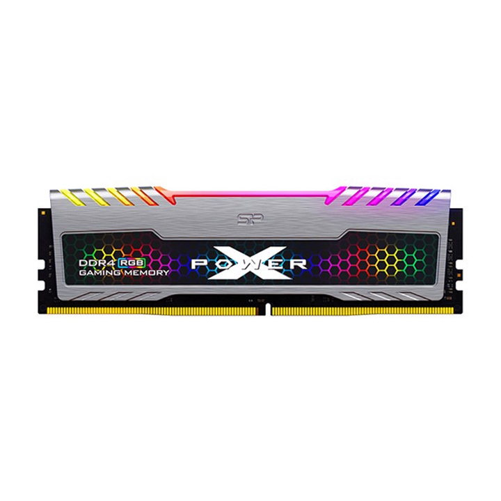 Ram Silicon Power XPOWER Turbine RGB 32GB (2x16GB) DDR4 3200MHz CL16 có tản nhiệt