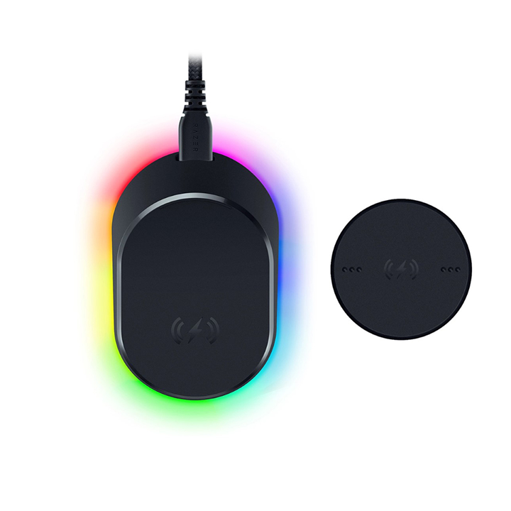 Đế sạc chuột không dây Razer Mouse Dock Pro Wireless Charging Puck Bundle RZ81-01990100-B3M1