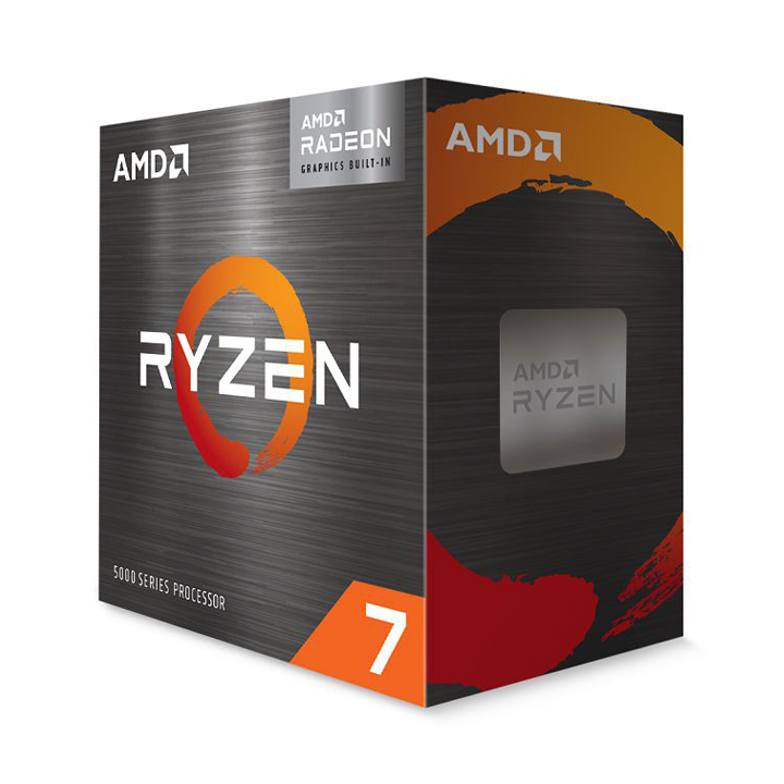 CPU AMD Ryzen 7 5800X (3.8 GHz Up to 4.7 GHz, 36MB) - AM4