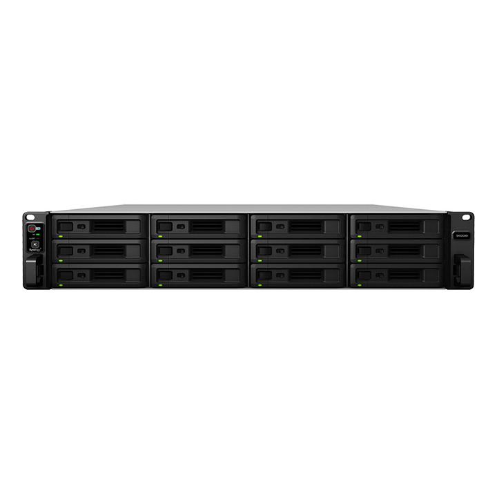 Thiết bị lưu trữ NAS Synology SA3200D 12 Bay Dual Controller Active-Passive RackStation