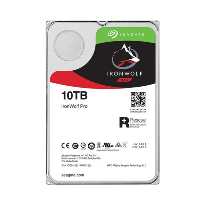 Ổ cứng HDD Seagate IronWolf Pro 10TB 3.5