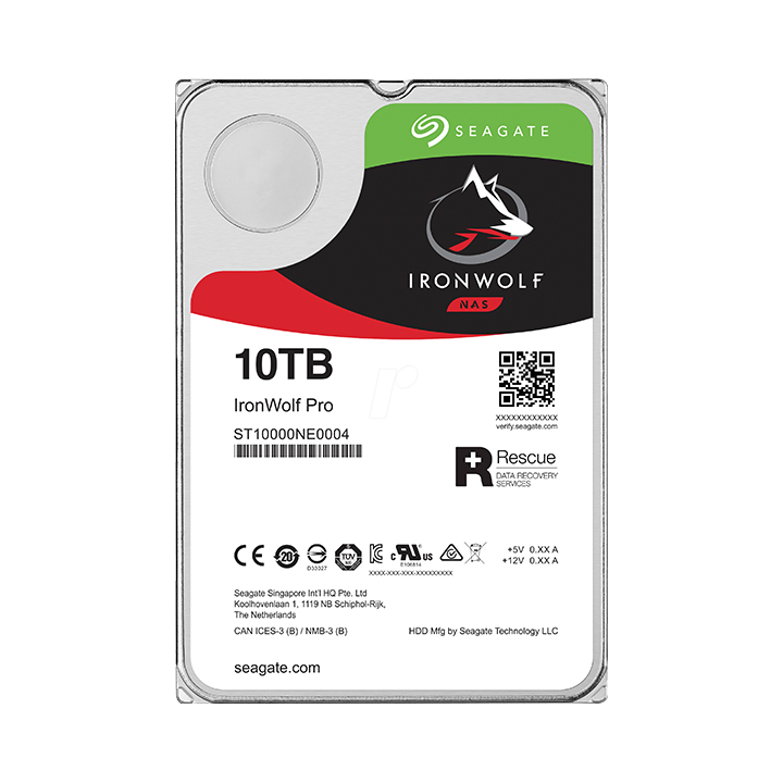 Ổ cứng HDD Seagate IronWolf Pro 10TB 3.5'' SATA 3 ST10000NE0004