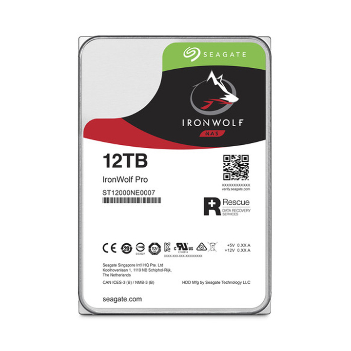 Ổ cứng HDD Seagate IronWolf Pro 12TB 3.5