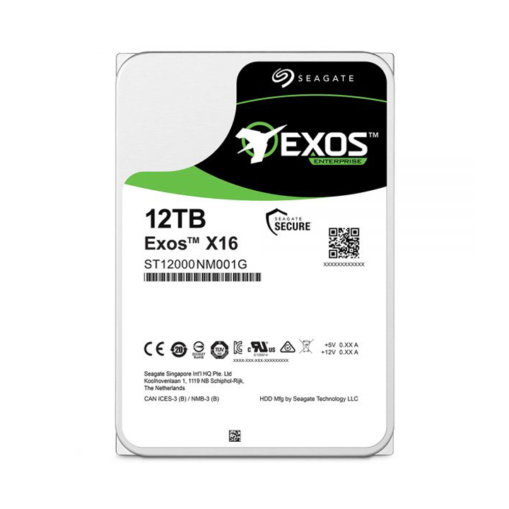 Ổ cứng HDD Seagate Exos 12 TB 3.5