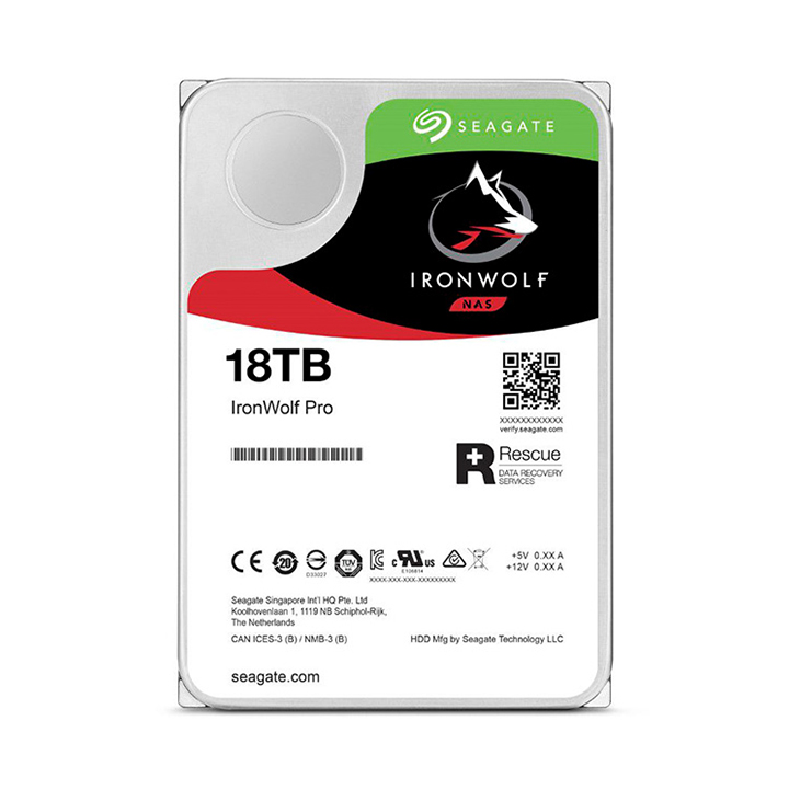 Ổ cứng HDD Seagate IronWolf Pro 18TB 3.5