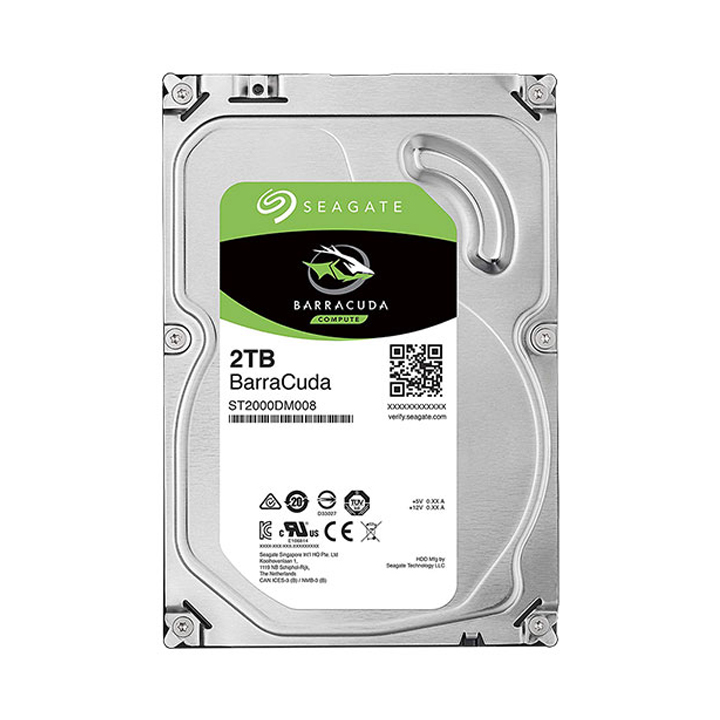 Ổ cứng HDD Seagate Barracuda 2TB 3.5″ SATA 3 ST2000DM008