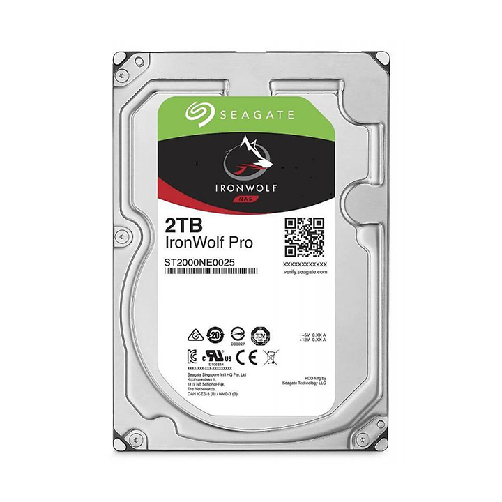 Ổ cứng HDD Seagate IronWolf Pro 2TB 3.5