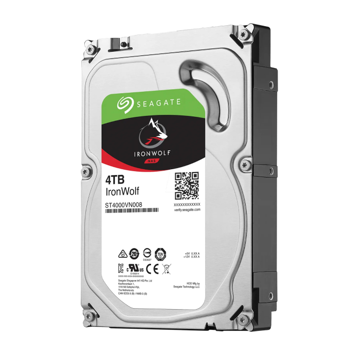 Ổ cứng HDD Seagate Ironwolf 4TB 3.5″ SATA ST4000VN008