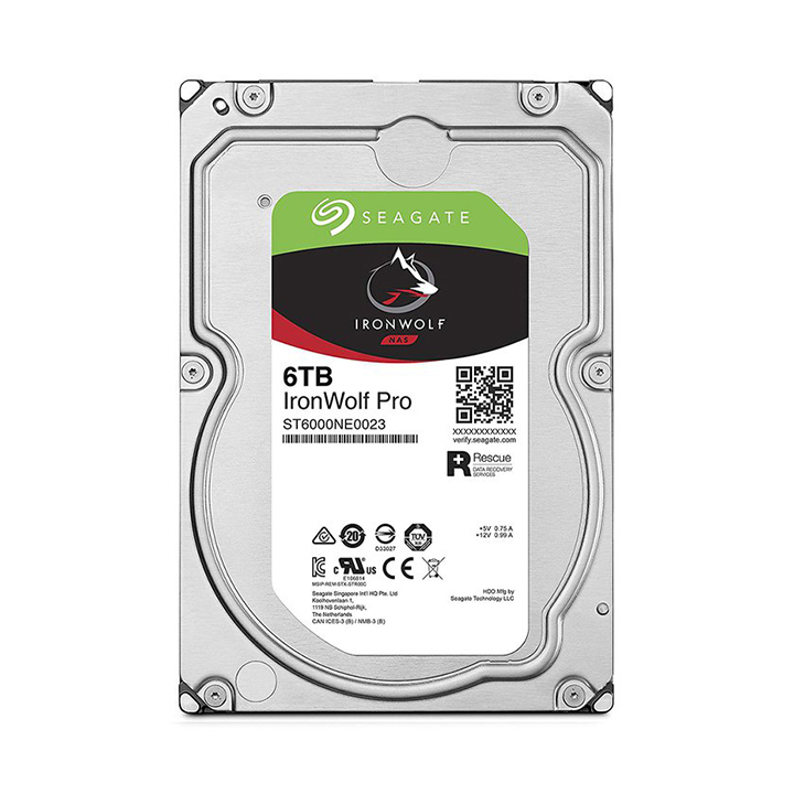 Ổ cứng HDD Seagate IronWolf Pro 6TB 3.5