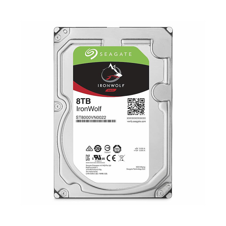 Ổ cứng HDD Seagate Ironwolf 8TB 3.5'' SATA 3 ST8000VN0022