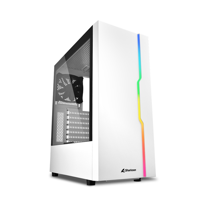 Case Sharkoon RGB Slider White