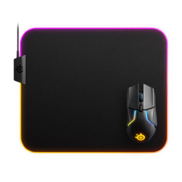 Bàn Di Chuột SteelSeries QcK Prism Cloth M RGB 63825