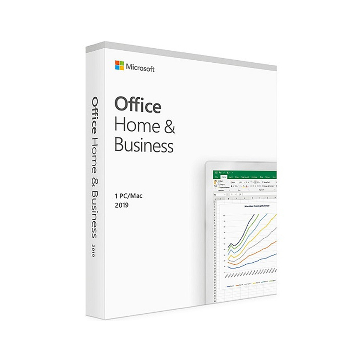 Phần mềm Microsoft Office Home and Business 2019 English APAC EM Medialess (T5D-03249)