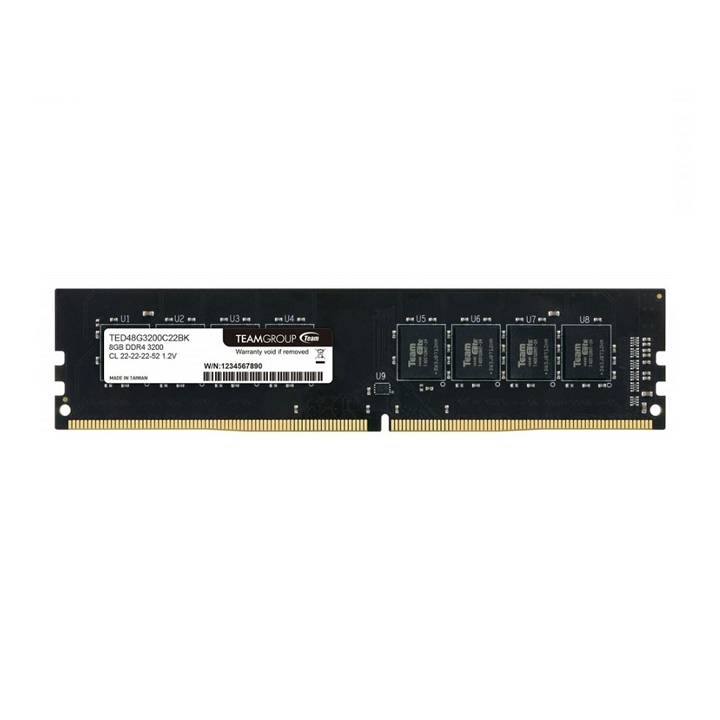 Ram Team Elite 8GB DDR4 3200MHz TED48G3200C2201