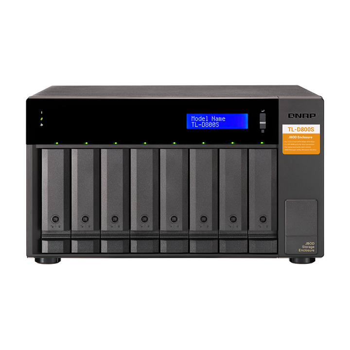 Thiết bị mở rộng NAS QNAP 8 bay TL-D800S