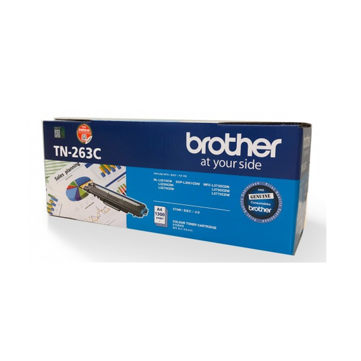 Mực in Brother TN 263 Cyan Toner Cartridge (TN-263C)