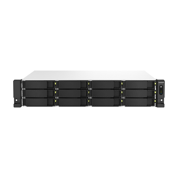 Thiết bị lưu trữ NAS QNAP 12 bay rackmount TS-1264U-RP-8G