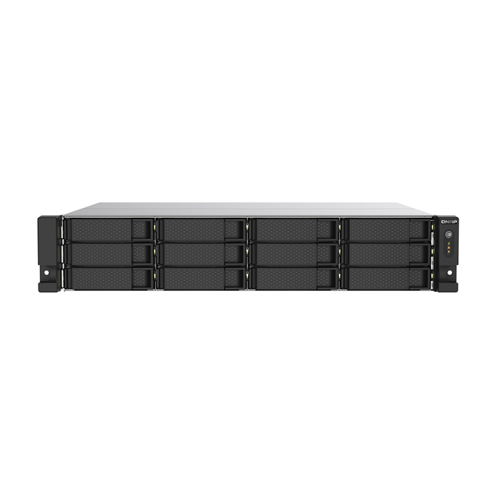 Thiết bị lưu trữ NAS QNAP 12 bay rackmount TS-1273AU-RP-8G