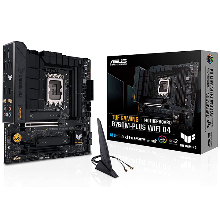 Mainboard Asus TUF GAMING B760M-PLUS WIFI D4 (Intel)