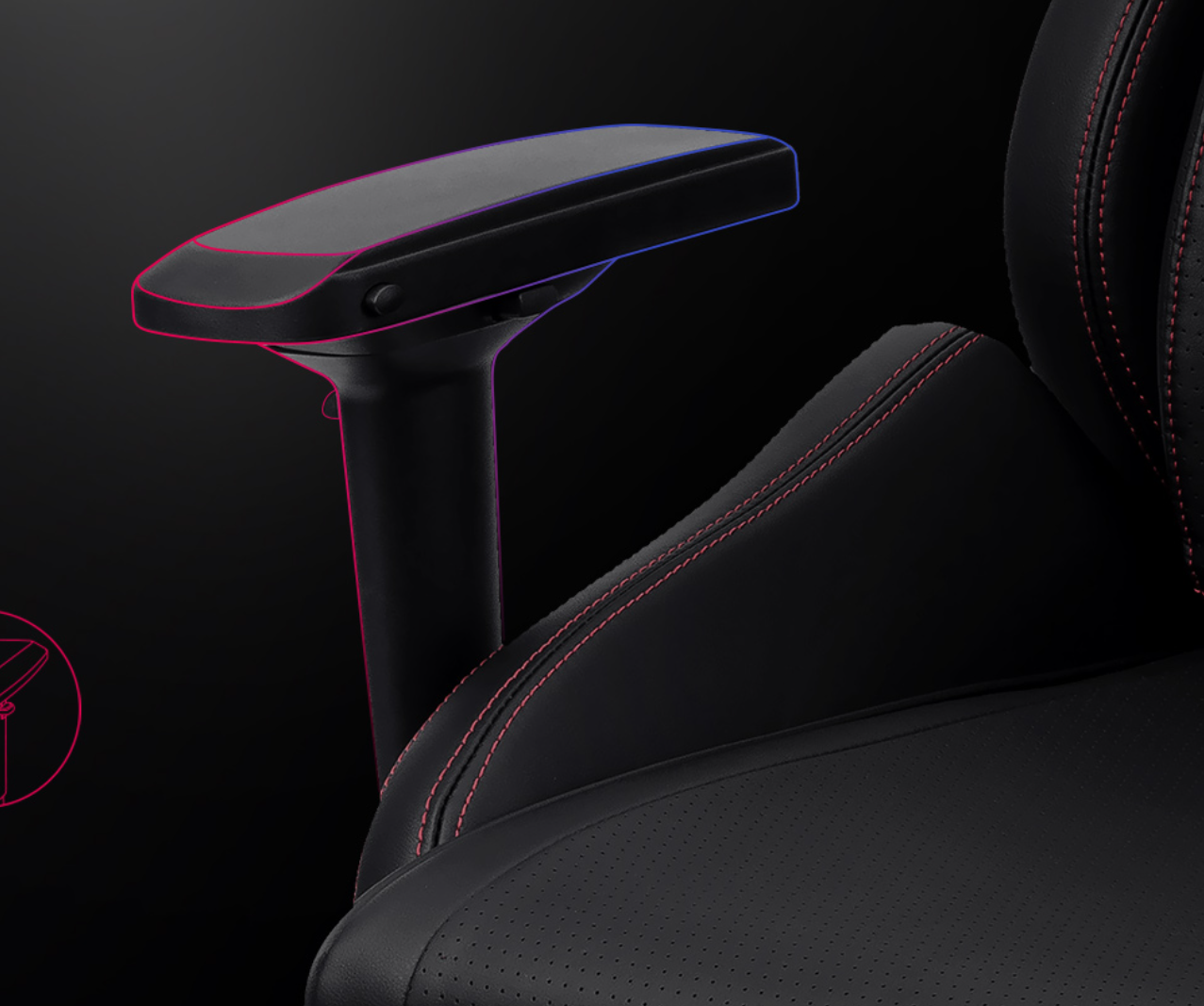 HugoTech - ASUS ROG Chariot Gaming Chair