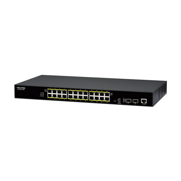 Bộ chuyển mạch VOLKTEK Hawkeye 9005-DC-I 24 Port PoE