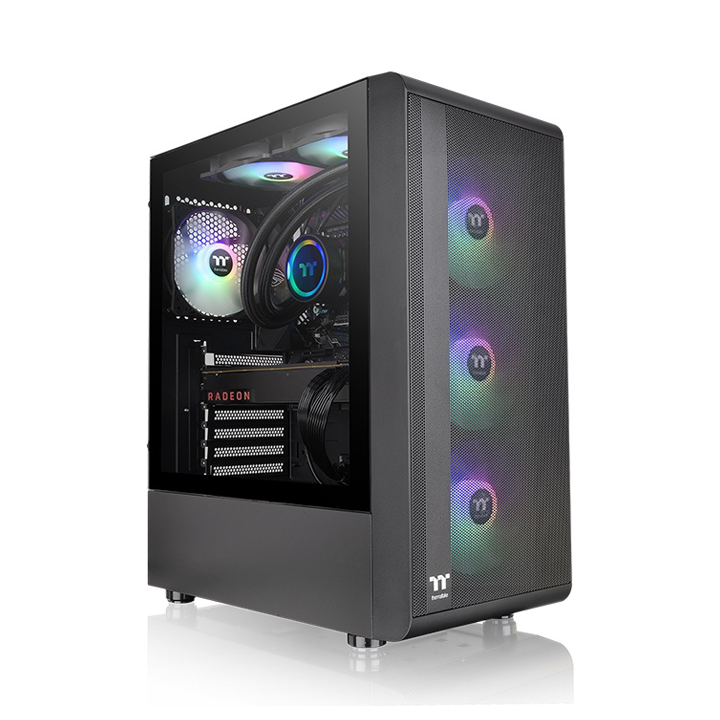 Case Thermaltake S200 TG ARGB Black CA-1X2-00M1WN-00