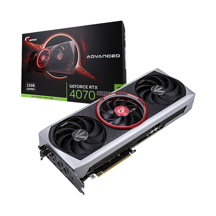 Card màn hình Colorful GeForce RTX 4070 SUPER Advanced OC 12GB-V