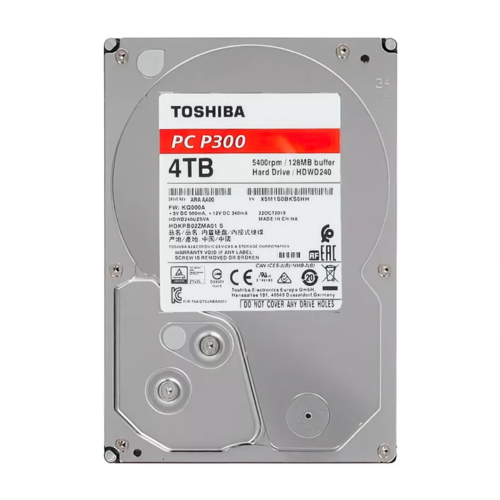 Ổ cứng HDD Toshiba 4TB HDWD240UZSVA 3.5inch dành cho PC