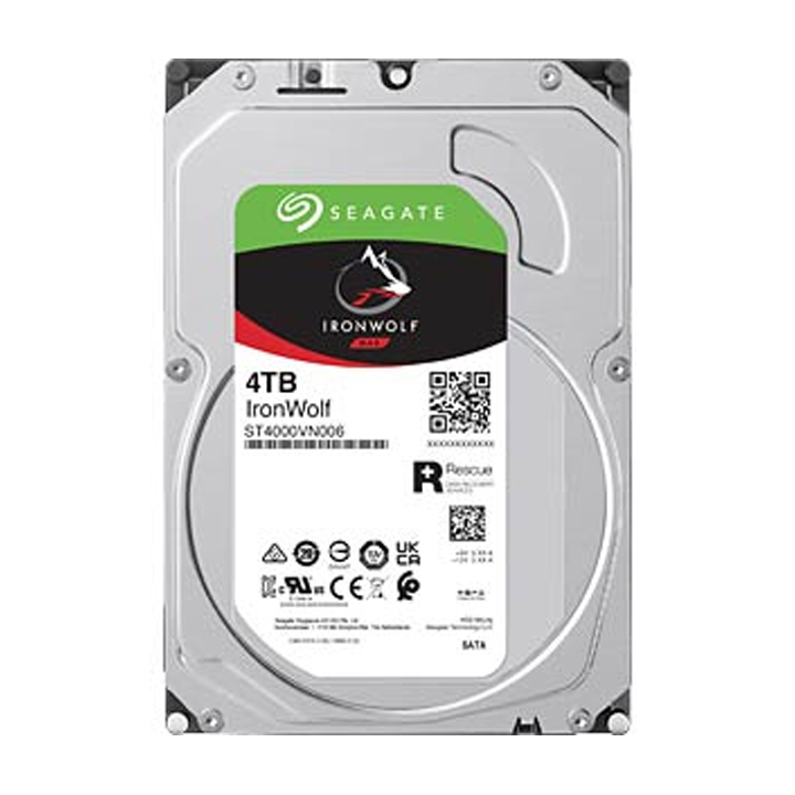 Ổ cứng HDD Seagate Ironwolf 4TB 3.5'' SATA 3 ST4000VN006