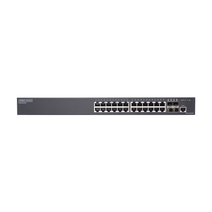 Bộ chia mạng Switch Edgecore ECS2100-28T (24 Port GE + 4 Port SFP Gigabit Uplink)