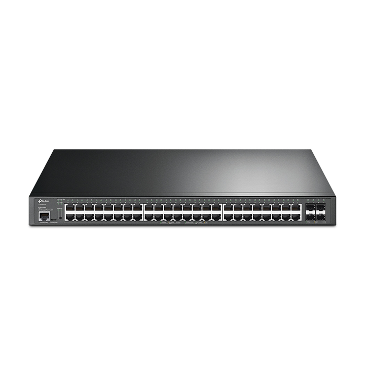 JetStream Managed Switch 48 Cổng Gigabit và 4 Cổng 10Gbps SFP+ TP-Link TL-SG3452XP