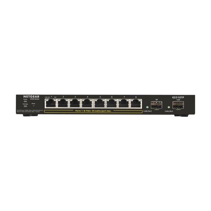 Unmanaged Switch Netgear GS310TP