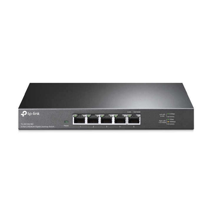 Switch để bàn 5 cổng 100Mbps/1Gbps/2.5Gbp TP-Link TL-SG105-M2