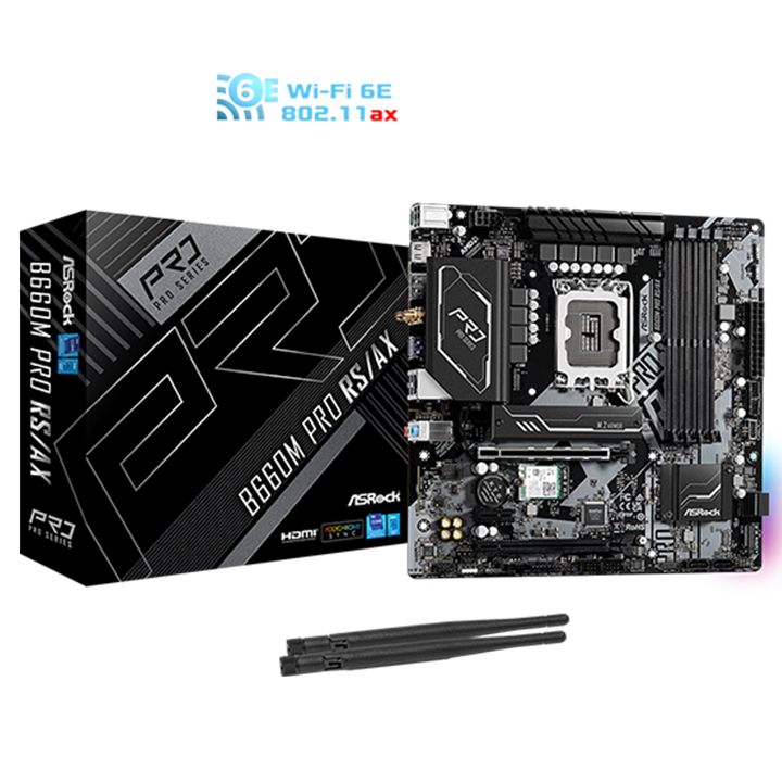 Mainboard ASRock B660M PRO RS/AX (Intel)