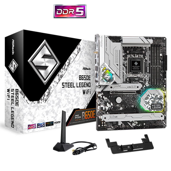 Mainboard ASRock B650E STEEL LEGEND WIFI (AMD)