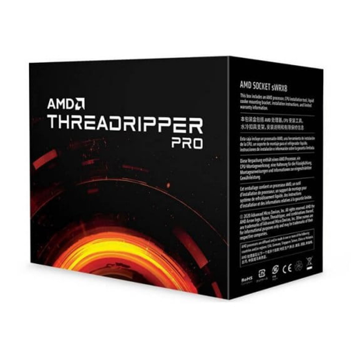 CPU AMD Ryzen Threadripper PRO 3975WX (4.2 GHz/ 144MB/ 32 cores 64 threads/ 280W/ Socket sWRX8)