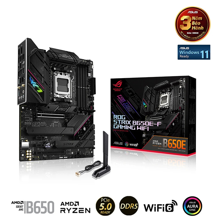 Mainboard Asus ROG STRIX B650E-F GAMING WIFI (AMD)