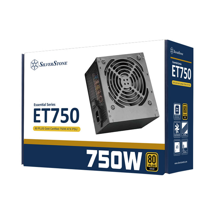 Nguồn máy tính SilverStone ET750-G 750W 80 Plus Gold