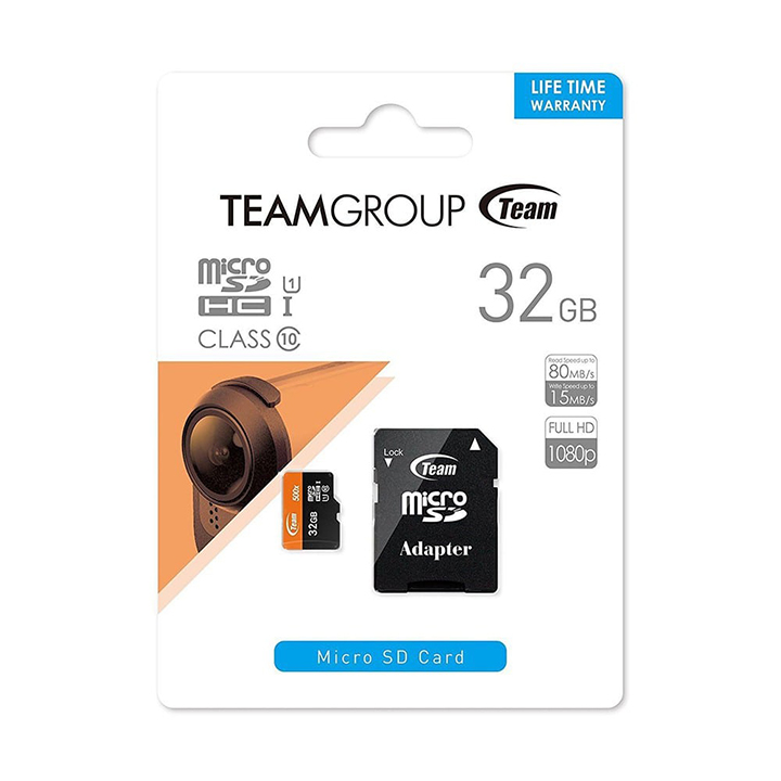 Thẻ nhớ MicroSD Team 32GB Micro SDHC UHS-I