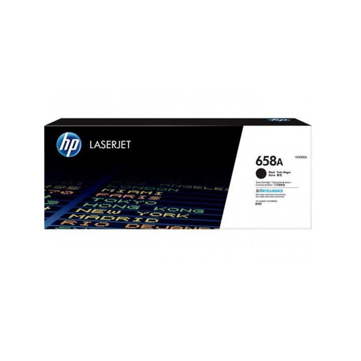 Mực in HP 658A Black Original LaserJet Toner Cartridge (W2000A)