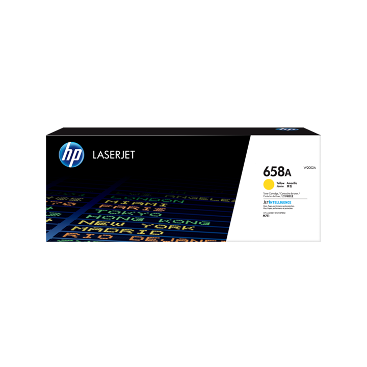 Mực in HP 658A Yellow Original LaserJet Toner Cartridge (W2002A)