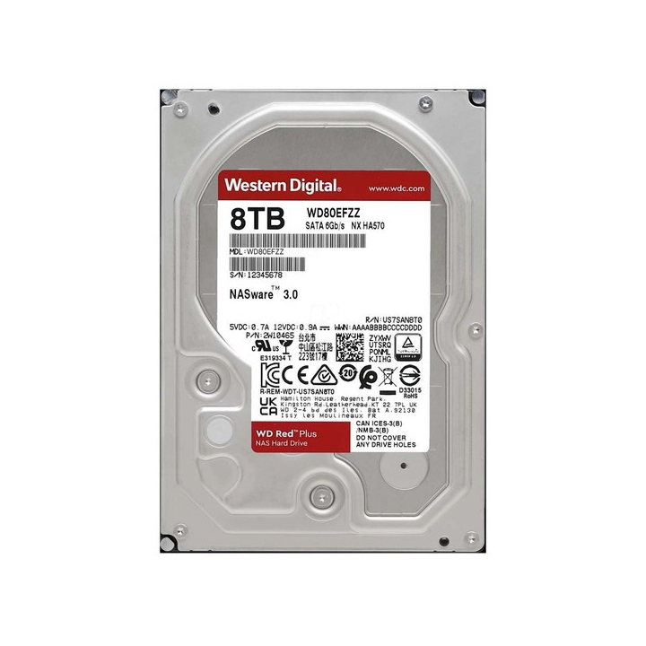 Ổ cứng HDD WD Red Plus 8TB 3.5