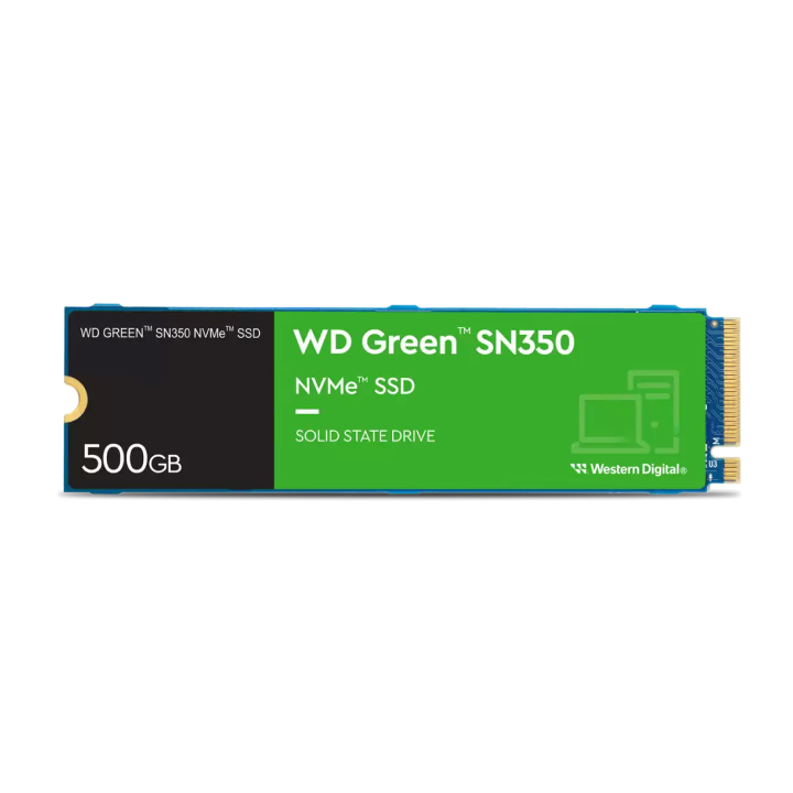 Ổ cứng SSD WD Green SN350 500 GB M2 NVMe PCIe Gen3x4 WDS500G2G0C