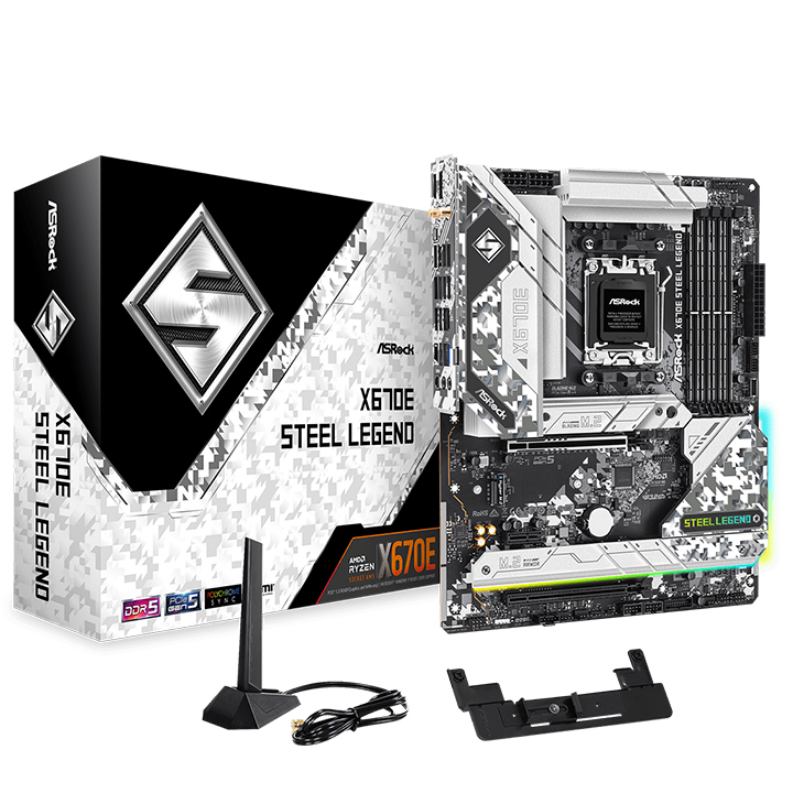 Mainboard ASRock X670E STEEL LEGEND (AMD)