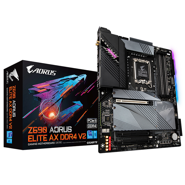 Mainboard Gigabyte Z690 AORUS ELITE AX DDR4 V2 (Intel)