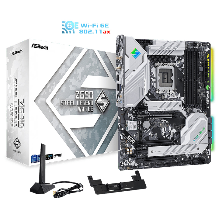 Mainboard ASRock Z690 STEEL LEGEND WIFI 6E (Intel)