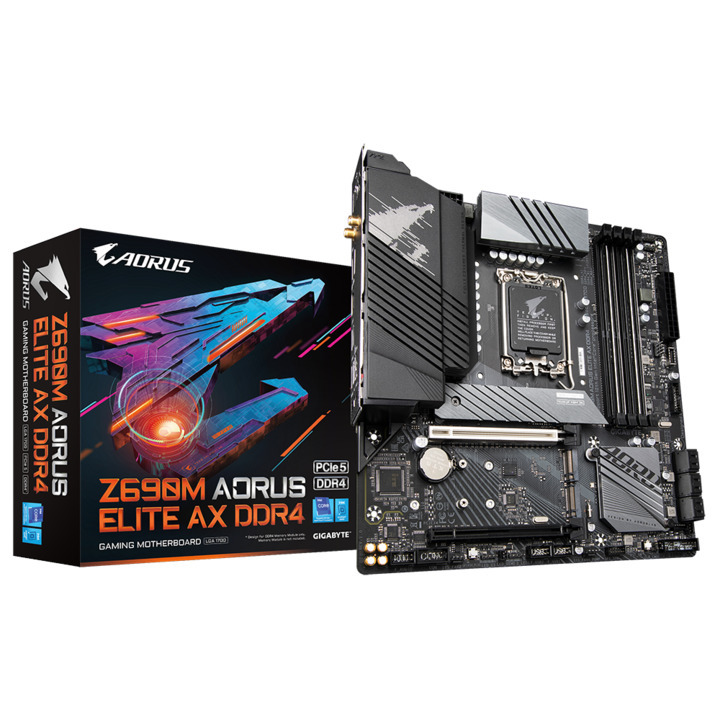 Mainboard Gigabyte Z690M AORUS ELITE AX DDR4 (Intel)