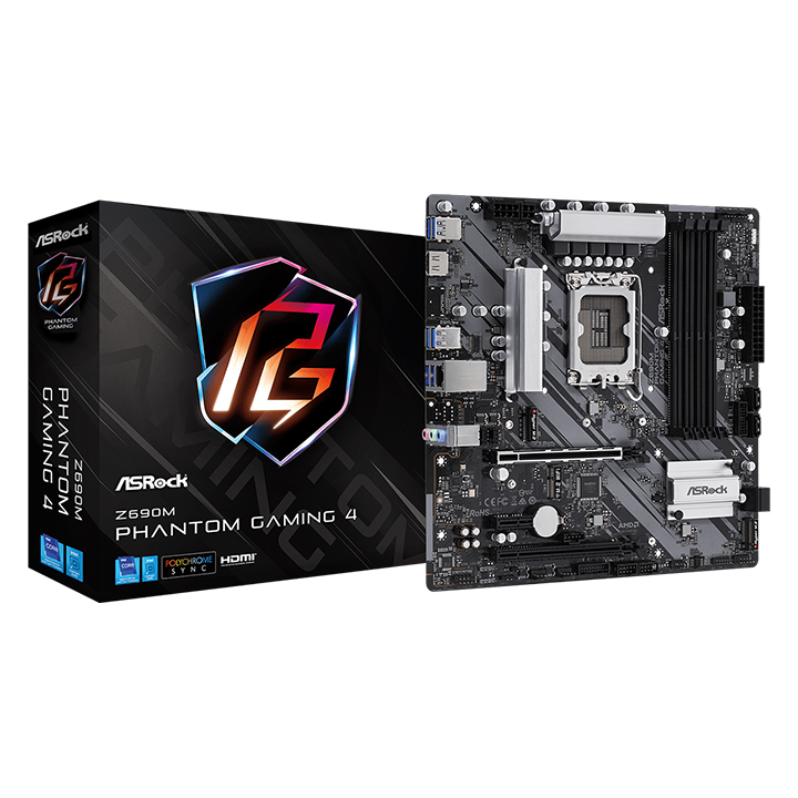 Mainboard Asrock Z690M Phantom Gaming 4 (Intel)