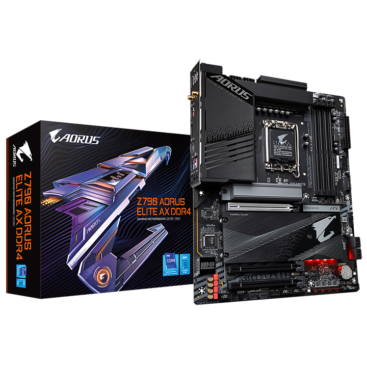 Mainboard Gigabyte Z790 AORUS ELITE AX DDR4 (Intel)